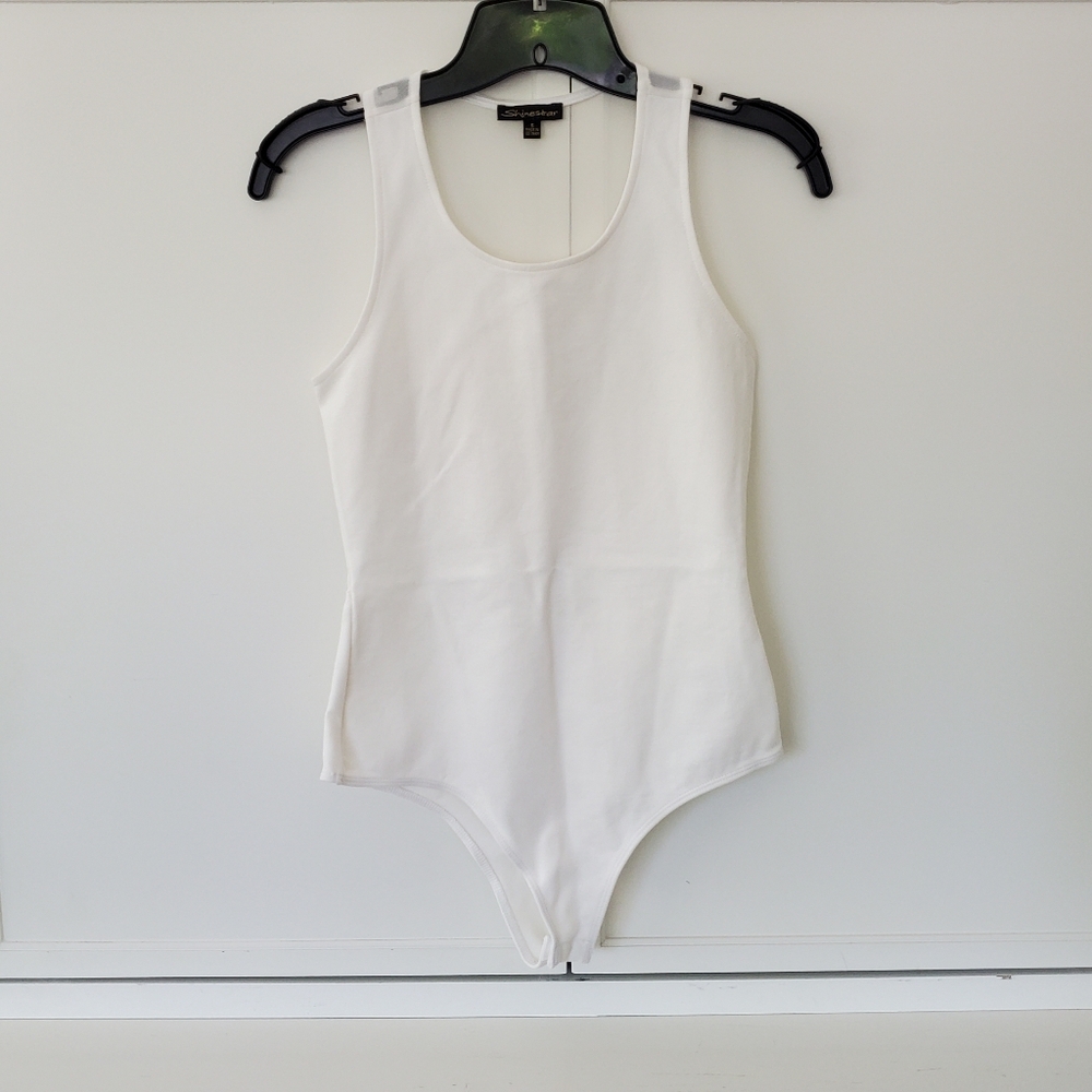 White Mesh Bodysuit